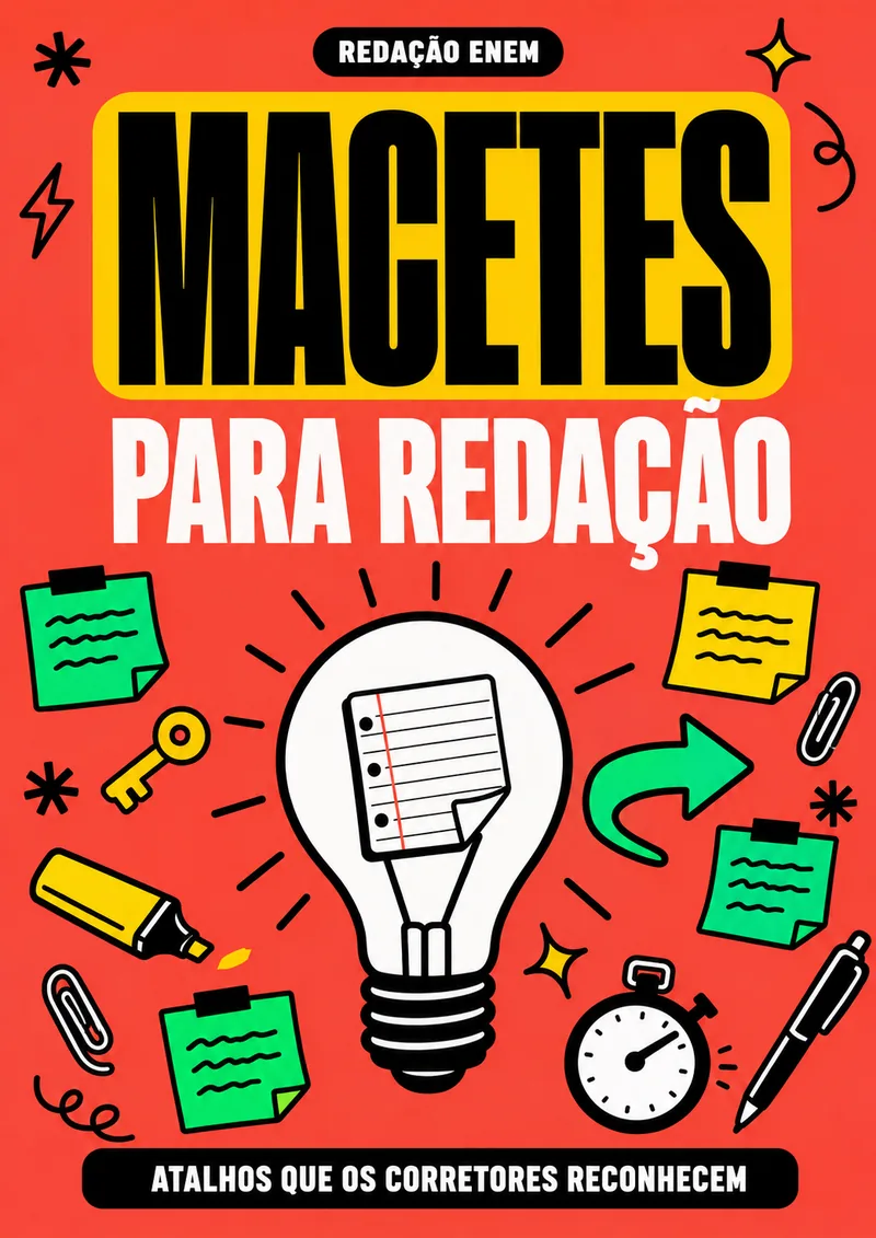 Capa do bônus Macetes para Redação